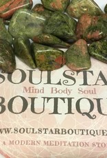 Unakite Jasper Tumbled Stone - Small