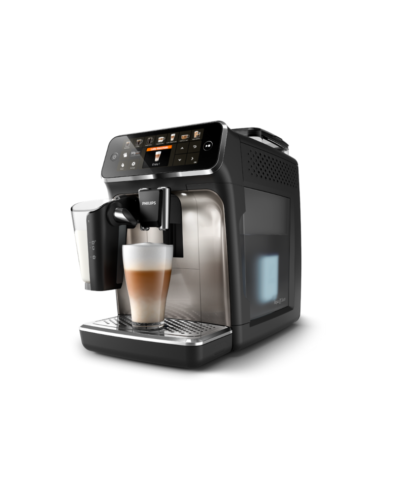 Machine à espresso automatique Philips - Saeco Machine à espresso entièrement automatique Philips 5400 avec LatteGo