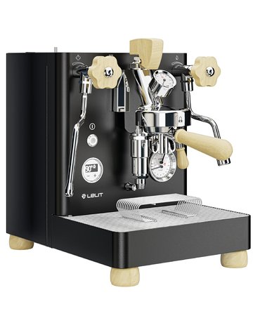 Machine à espresso Lelit Machine à café espresso Bianca noire Par Lelit