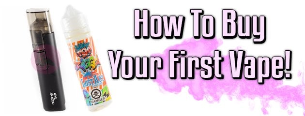 How To Buy Your First Vape -- Switch to Vaping in 3 STEPS!!