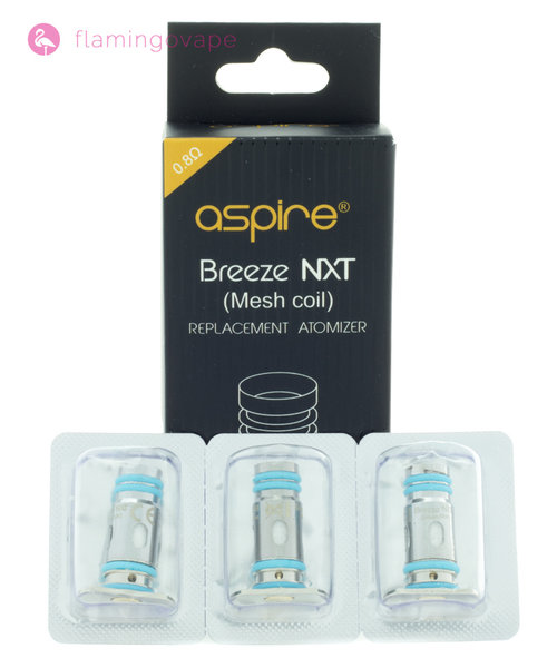 Aspire Breeze NXT 0.8ohm Mesh Coils 3 pack