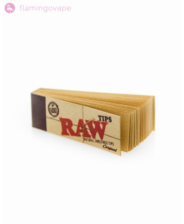 RAW RAW Unbleached Tips 50 pack RAW RAW Unbleached Tips 50 pack