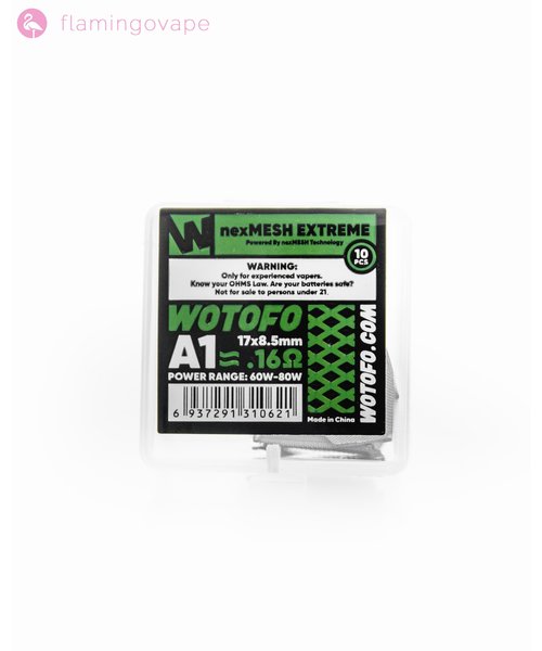 Wotofo nexMESH EXTREME 0.16ohm 10PCS/Pack