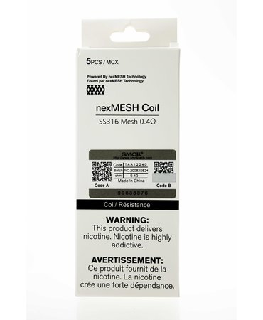SMOK SMOK & OFRF nexMESH REPLACEMENT COIL (5 PACK) SMOK SMOK & OFRF nexMESH REPLACEMENT COIL (5 PACK)