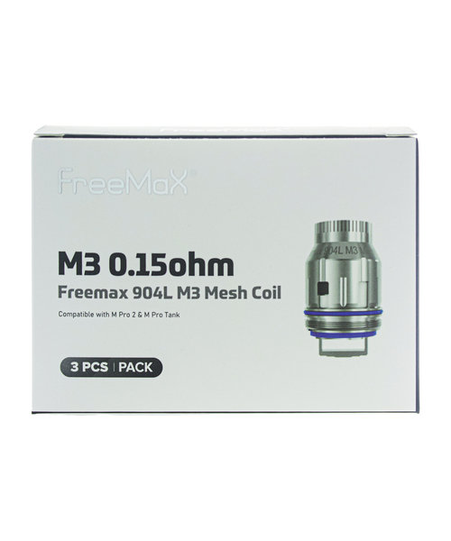 FreeMax M Pro 904L Replacement Coils (Pack of 3)