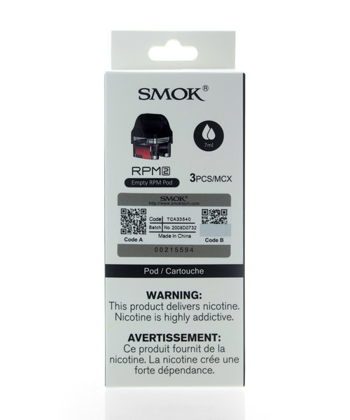 SMOK RPM 2 Empty Pods 3-Pack