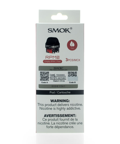 SMOK RPM 2 Empty Pods 3-Pack