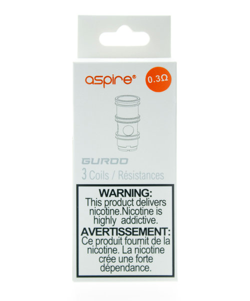 Aspire Guroo Replacement Coil 3-Pack