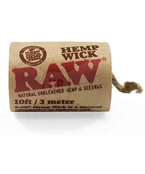 RAW 10ft Hemp Wick Roll