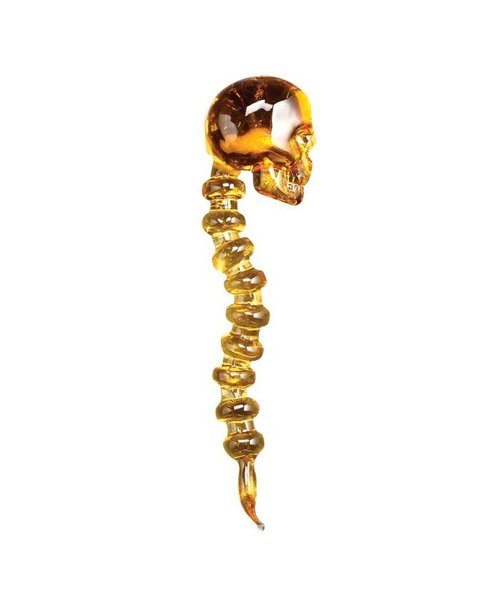 Red Eye Glass Skeleton Dabber