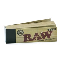 RAW Unbleached Tips 50 pack
