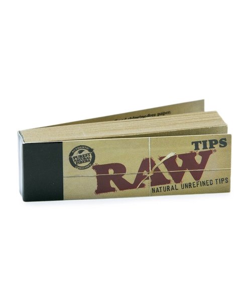 RAW Unbleached Tips 50 pack