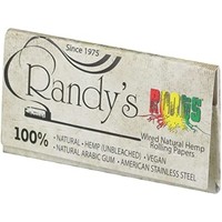 Randy's Roots Wired Natural Hemp Rolling Papers 1 1/4