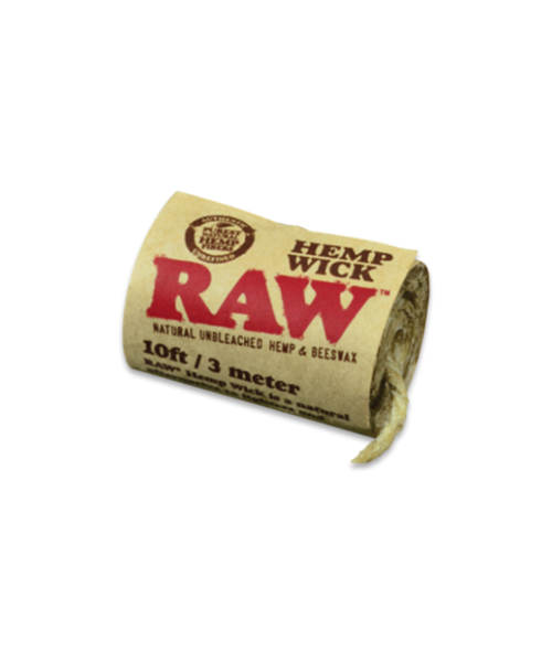 Raw Hemp Wick 10FT