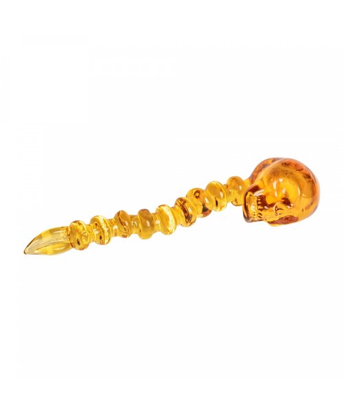 Red Eye Glass Skeleton Dabber