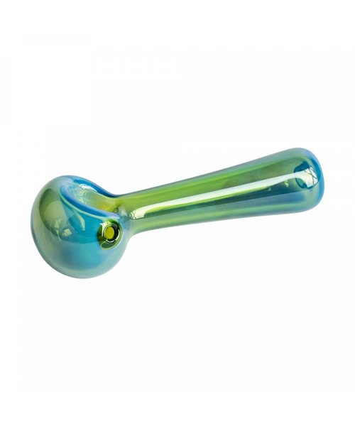 Red Eye Glass 4.5" Spoon Hand Pipe