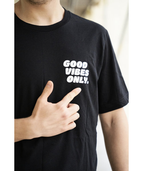 Flamingo T-Shirt "Good Vibes Only"
