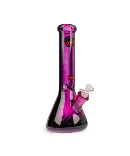 iRie 12" 7mm Thick Beaker Tube W/Black Accents