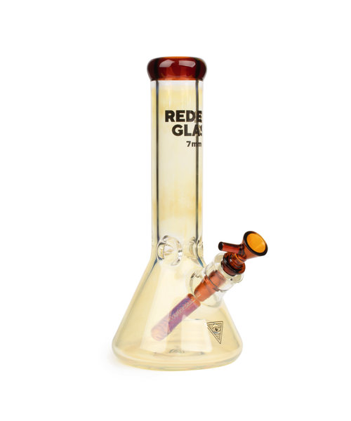 Red Eye Glass 12" 7mm Thick Colour Changing Beaker Tube