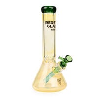 Red Eye Glass 12" 7mm Thick Colour Changing Beaker Tube