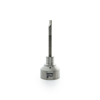 Pulsar Titanium Carb Cap W/ Hole & Titanium Dabber 14mm