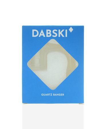 TAU Glass Dabski Glass Quartz-Cored Banger 14mm Male TAU Glass Dabski Glass Quartz-Cored Banger 14mm Male