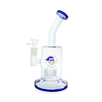 TAU 9" Tall Glass Bubbler