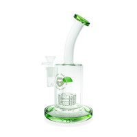 TAU 9" Tall Glass Bubbler