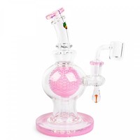 iRie 7" Aquatex Ball Rig W/Mushroom Marble