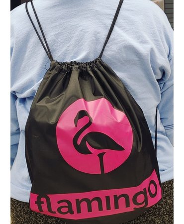 flamingo+ Flamingo Drawstring Bag flamingo+ Flamingo Drawstring Bag