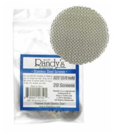 Randy's Randy's Pipe Screens (20 pack) Randy's Randy's Pipe Screens (20 pack)