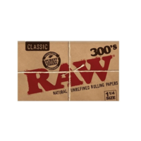 Raw Classic Unbleached 300s 1 1/4 Papers