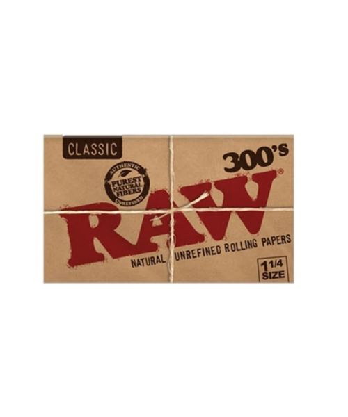 Raw Classic Unbleached 300s 1 1/4 Papers