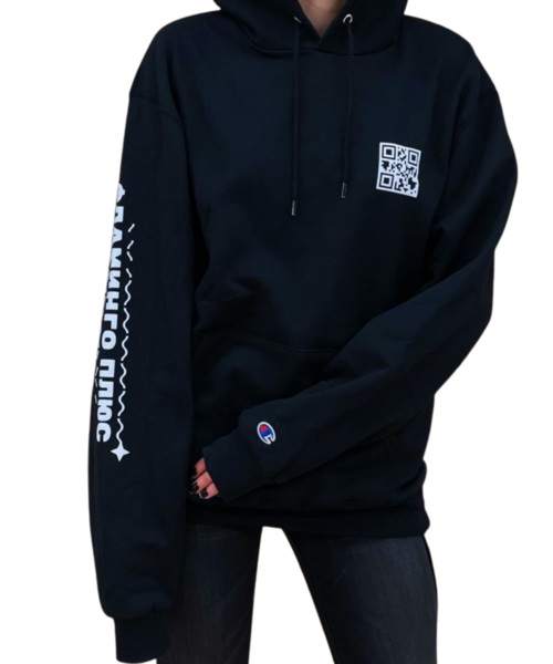 Champion x Flamingo+ Hoodie "Slavic Industrial"