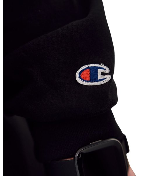 Champion x Flamingo+ Hoodie "Slavic Industrial"