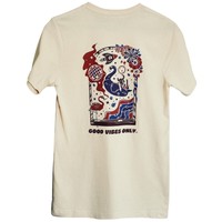 Flamingo T-Shirt "Good Vibes Only"