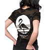 Flamingo T-Shirt "Black Camo"
