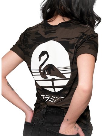 flamingo+ Flamingo T-Shirt "Black Camo" flamingo+ Flamingo T-Shirt "Black Camo"