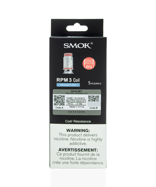 SMOK  RPM3 Coil Meshed (5-Pack)