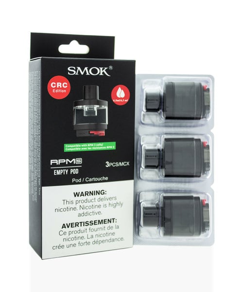SMOK RPM5 Replacement Pod (3 pack) [CRC]