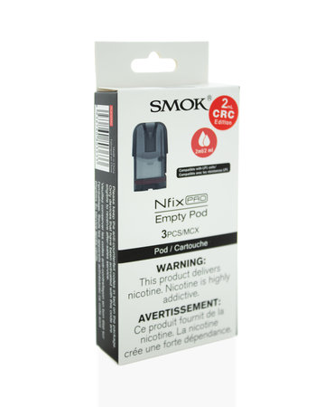 SMOK SMOK Nfix Pro Empty Pods  3 pack [CRC]