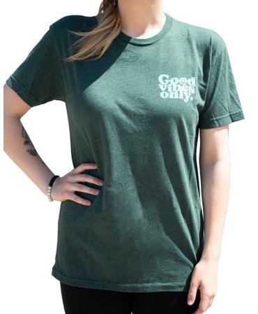 flamingo+ Flamingo+ T-Shirt  "Good Vibes Only Smiley" flamingo+ Flamingo+ T-Shirt  "Good Vibes Only Smiley"