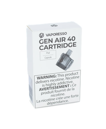 Vaporesso Vaporesso GEN AIR 40 Empty Replacement Pod (2 PACK) [CRC]