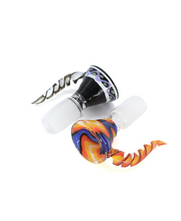 TAU Glass TAU Glass Slyme Handle Glass Bowl 14mm