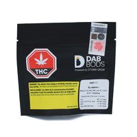 Dab Bods Blueberry Infused Hybrid  Flower 2G