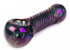 Red Eye Tek Red Eye Glass 4.5" Blue Metallic Terminator Finish Twister Pipe