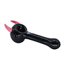 Red Eye Tek Red Eye Tek 4.5" Pink and Black Horn Hand Pipe