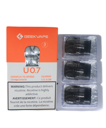 Geekvape Geekvape Aegis U Replacement Pod (3 Pack) [CRC]