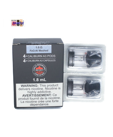 Uwell Uwell Caliburn A3 Replacement Pods 4-Pack (CRC)