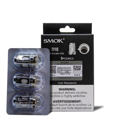 SMOK SMOK TFV18 Replacement Coils 3-Pack